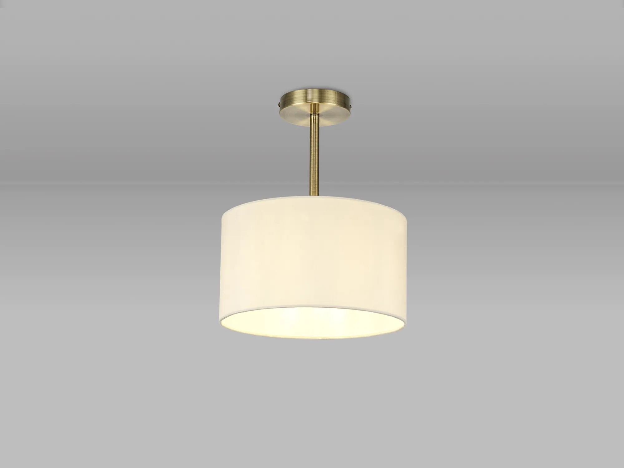 Baymont AB IV Ceiling Lights Deco Semi Flush Fittings